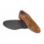 Pantofi barbati, model casual - eleganti din piele naturala intoarsa, maro deschis - PAVELMD